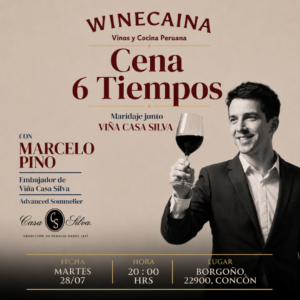 Cena 6 tiempos Junto a Marcelo Pino